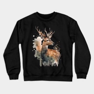 Deer illustration Crewneck Sweatshirt